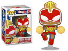 Pop! Marvel Holiday - Gingerbread Captain Marvel
